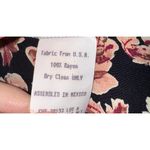 Vintage Carolre Little One Button Cardigan Boho Women's 22 Cottage Artsy Floral Pink Size undefined Photo 5