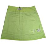 We Wore What Womens XS Blazer Skirt Gru Sharp Green Wrap Style Button Front Mini Photo 3