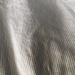 Christopher & Banks Women’s blue and white striped canvas skirt size 10 cotton Photo 6