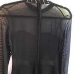 Charlotte Russe Mesh Pearl Bodycon Dress Photo 3