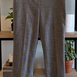 Talbots NWT  Jacquard Mid-Rise Ankle Woven Career Dress Pant Trouser, 4P Photo 0