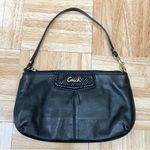 Coach 1941 Black Leather Wristlet Mini Bag Photo 0
