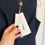 Veronica Beard NEW Jessup Denim Vest Dark Oxford Photo 5