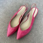 Marc Fisher ‘Ansli’ Sling back Flats Hot Pink ~7.5M Photo 0