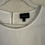 Who What Wear Dress Womens Large White Tiered Ruffle Sleeveless Cotton Mini Photo 2