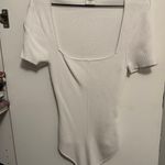 Abercrombie & Fitch Abercrombie White Bodysuit Photo 0