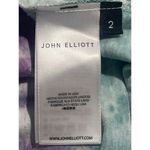JOHN ELLIOTT Reconstructed Tie Dye Shorts in Mineral & Opal 2 Medium New Womens Green Photo 10