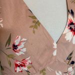 Velvet Tees Velvet Pink Floral A Line Midi Dress Sz ? Small Photo 12