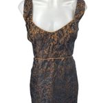 VTG Christopher Hunte 100% Silk Black Floral Lace Sleeveless Mini Sheath Dress M Size M Photo 0