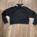 Adidas Black and White Polo Sweatshirt Photo 2