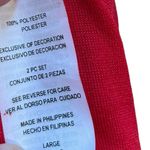 Je T’adore Vintage Red Velvet Chiffon Coquette Glam Luxe Sheer Lingerie Slip Top Size L Photo 7