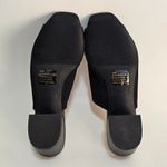 MIA Hilary Black Fly Knit Block Heel Sandals Size 8½ Photo 8