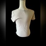 J.Crew White Eyelet Lace Textured Short Sleeve Blouse Photo 2