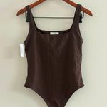 Aritzia NWT  brown bodysuit size L Photo 0