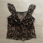 Urban Episode brown and black leopard print top Photo 0