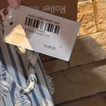 Roller Rabbit  Daisy Stripe Dhara Top NWT Sz XL Photo 3