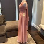 Women’s Pink Full Length Strapless Prom Party Dress S NWT **READ DESCRIPTION Pink Photo 2