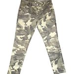 Seven7 Utility Ankle Skinny Fit Jeans Concrete Camouflage Denim Pants Soft Sz 1 Photo 0