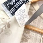 Vintage 70s Melissa Lane Cream Floral Dress Size 10 Photo 8