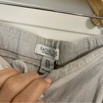 Rachel Zoe Tan Linen Blend High Waist Shorts size 10 Photo 4