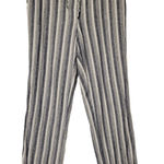 Per Se Striped Linen Blend Pants Womens Coastal Grandma Resort Beachy Pull On Size M Photo 0