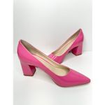 Marc Fisher  Pumps Size 5.5 Zala in Barbie Pink Patent Leather Pointed Toe Heels Photo 4