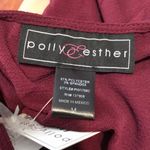 Polly & Esther Red Long Sleeve Top Photo 3