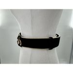 Ali Miles Waist Belt Sz L Seashell Beach Boho Art To Wear Adjustable Nautical​​​ Black Photo 5