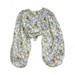 Hello Molly Ballroom Bloom Floral Tie-Front Crop Top Size Small Photo 3