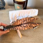 Piferi Drizella Cheetah Crystal Ballerina Slides Size 38 / 7.5 Brown Photo 6