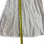 Old Navy Women's Size XS Petite Babydoll Slip On Lace Trim Polka Dot Blouse Photo 6