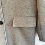 Robert Graham  Relaxed Gray Wool Coat Photo 5