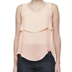 Theory Alpala Silk Layered Tank Top Photo 0