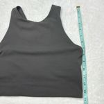 Athleta  Women’s Conscious Crop Top with Built in Bra- Size Small- Olive Green Photo 6