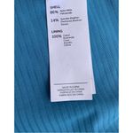 Cupshe Aylin Ribbed Asymmetrical Neck Bodysuit Blue Large NWT Photo 5