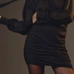 Anthropologie NEW! LE SUPERBE AUTOMATIC BLK/NOIR 6 Black Dress Photo 0