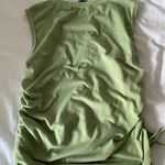 Olivia Rae Green Cinch Side Tank Top Photo 2
