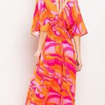 TCEC  Size Large Maxi Dress Bonnie Bennett Core Orange Photo 2