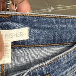 Eileen Fisher  Womens Boyfriend Blue Mid Rise Straight leg Jeans Size 4 Photo 2
