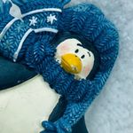Penguin Winter Holiday Long Spring Legs Scarf Yellow Feet Blue White Yellow Photo 13