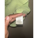 st. john's bay  Petite Large Green Cotton Blend Knit Short‎ Sleeve Sweater Top Photo 4