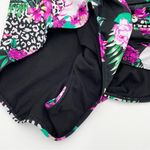 Torrid Slim Fix Underwire One Piece Swimsuit Size 3 DD/F Tropical Animal Print Photo 11