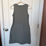 Prairie Underground Mini Dress Organic Cotton Khaki Green Small Photo 1