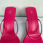 ZARA  Pink Strappy Heels Sz 40 / US 9.5 Barbie Chic Photo 6