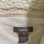 Aerie Women’s Size XL Oversized Cream Sherpa Snap Front Pullover Photo 6