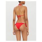 Seafolly New. red petal edge bikini set. USA 10. Retails $179 Photo 3