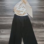 Zac Posen  ONE SHOULDER DRAPE JUMPSUIT SIZE 2 Photo 6