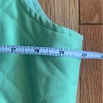 Orvis Womens M Waffle Knit Vest Full Zip Quilted Mint Lime Green Camp Sz M Photo 13