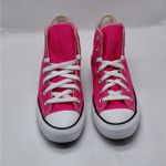 Converse Womens Chuck Taylor Hi Top Sneakers 7.5 Pink Y2K Athletic Preppy Shoes Photo 2