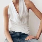 ZARA  Linen Top Photo 0